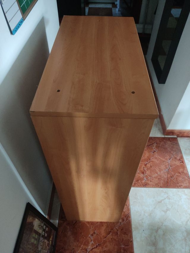 Estantería color cerezo