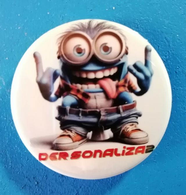 Chapas personalizadas. 44mm