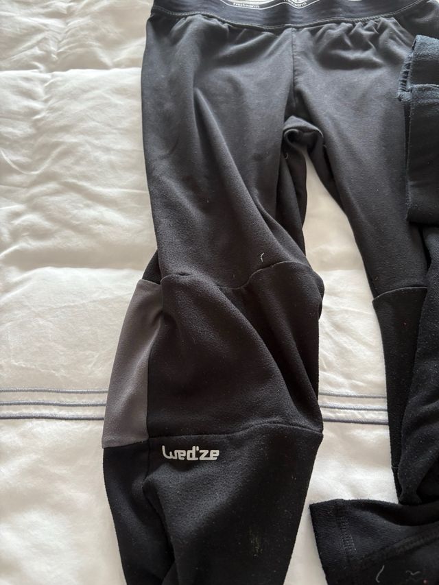 3 pantaloni termici taglie 12 e 10 anni