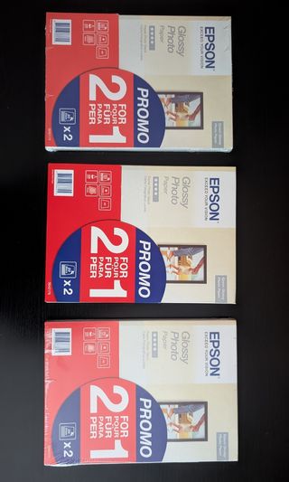 Papel fotográfico "Epson glossy"