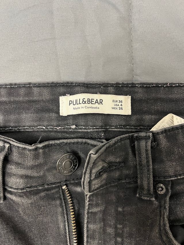 Pantalón Vaquero Largo Negro