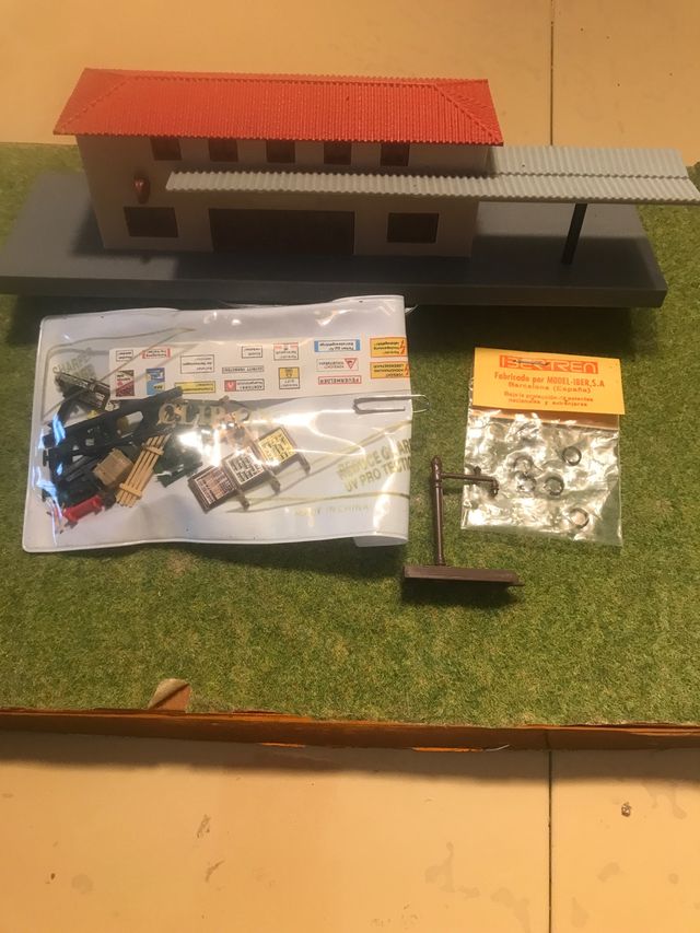 Estacion de Salou y aros de aderencia