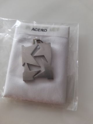 Colgante acero unisex