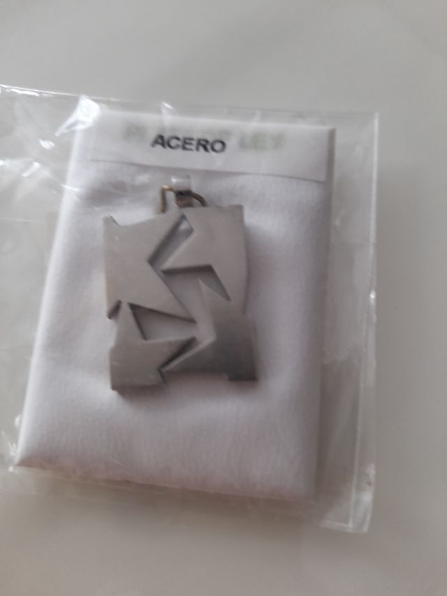 Colgante acero unisex