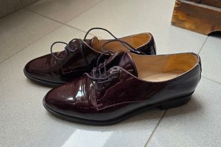 Zapatos mujer granates
