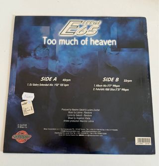 Disco vinile Eiffel 65
