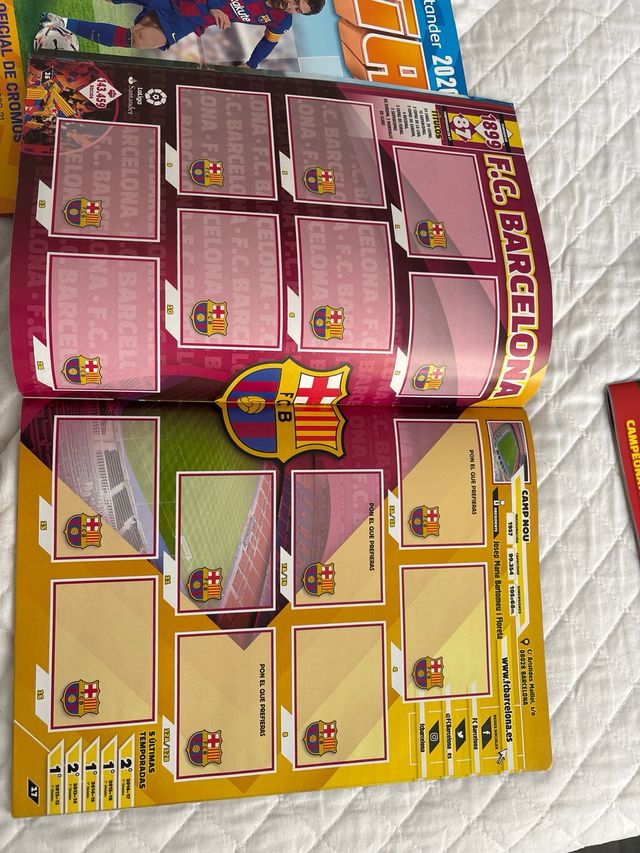 ALBUM PLANCHA LIGA 2017 2018