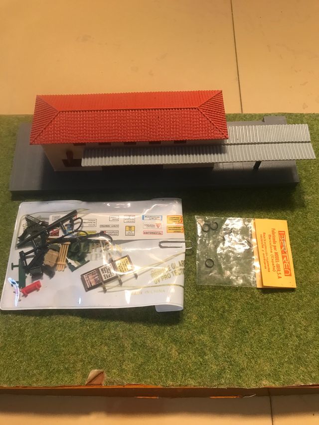 Estacion de Salou y aros de aderencia