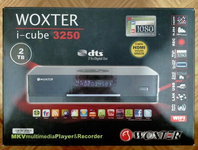 Reproductor Woxter i-cube 3250