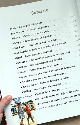 Libro infantil: Las ciudades del mundo