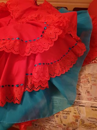 Traje de flamenca