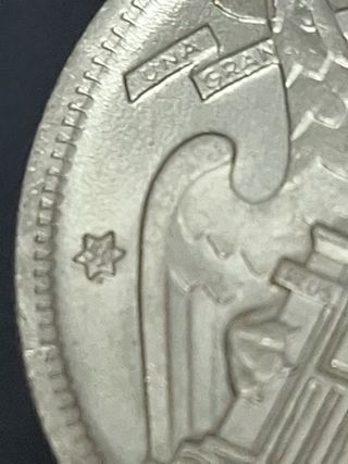 Moneda de 50 pesetas año 1957*59