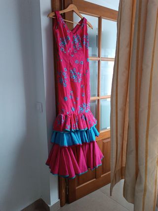 Traje de flamenca 