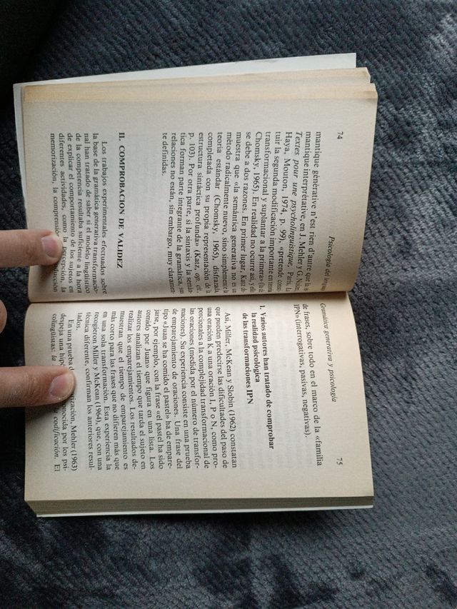 Libro "Psicología del lenguaje"