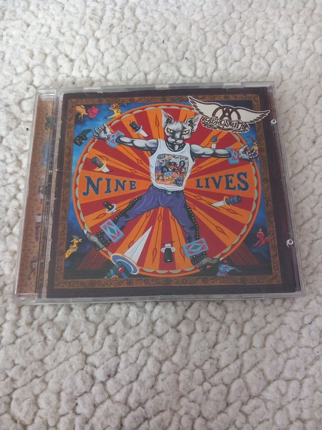 AEROSMITH nine lives. Cd