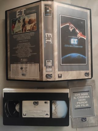 VHS E.T. Extraterrestre