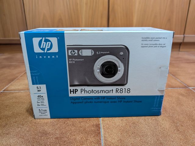 HP Photosmart R818 - Macchina Fotografica Digitale