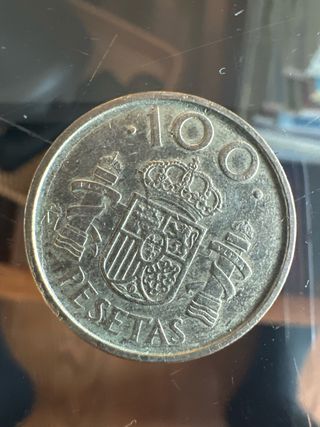 Moneda España 100 pesetas 1992