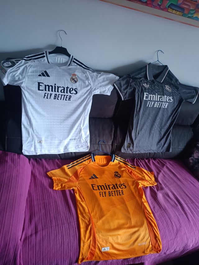 Camisetas futbol nuevas