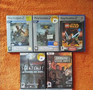 Lote Play Station y pc