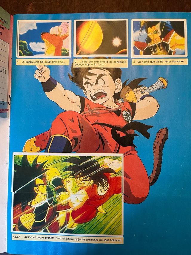 Álbum cromos Dragon Ball Z