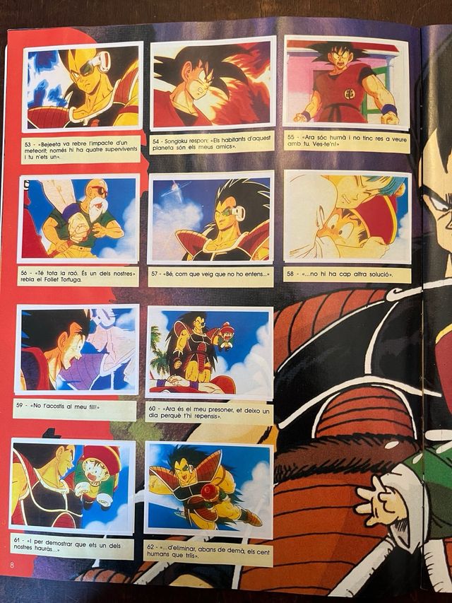 Álbum cromos Dragon Ball Z