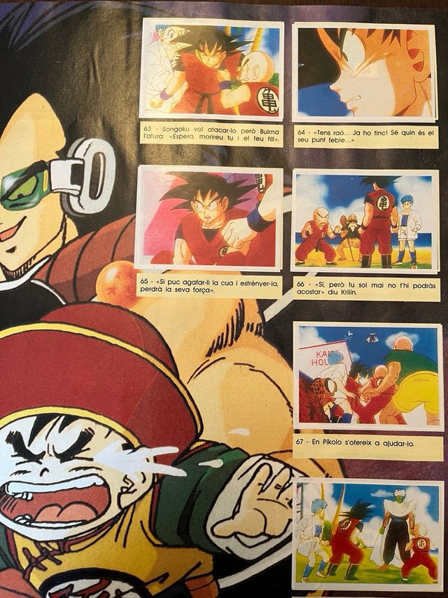Álbum cromos Dragon Ball Z