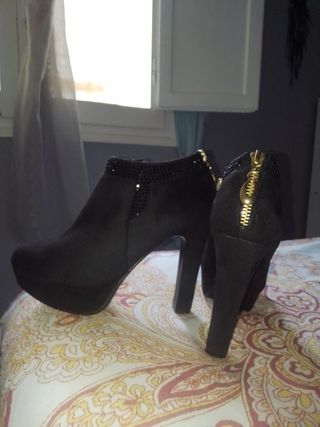 Botines plataforma 36