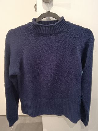 Jersey cuello cerrado Azul marino