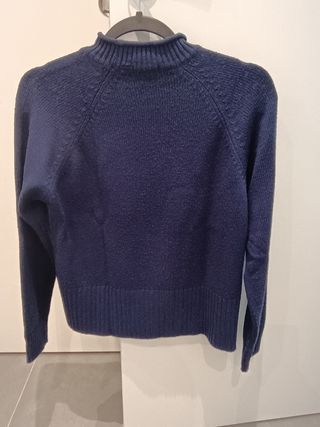Jersey cuello cerrado Azul marino