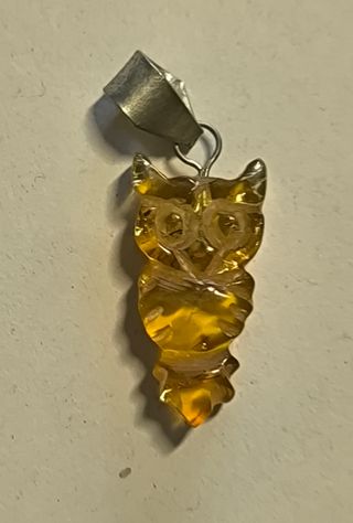 Colgantes ámbar mexicano