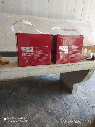 Batterie AGM 12v 55 ha Zenith