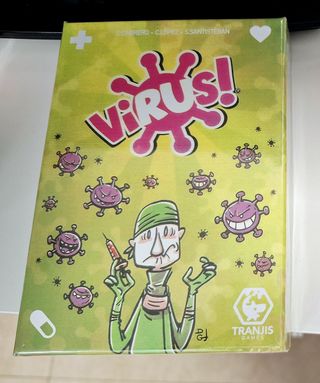 Juego de cartas Virus 1, nuevo sin abrir
