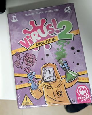Juego de cartas Virus 2, nuevo sin abrir