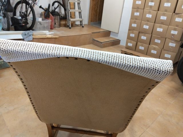 Tapete de ganchillo para sofas y mecedor