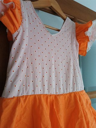 Traje de flamenca niña