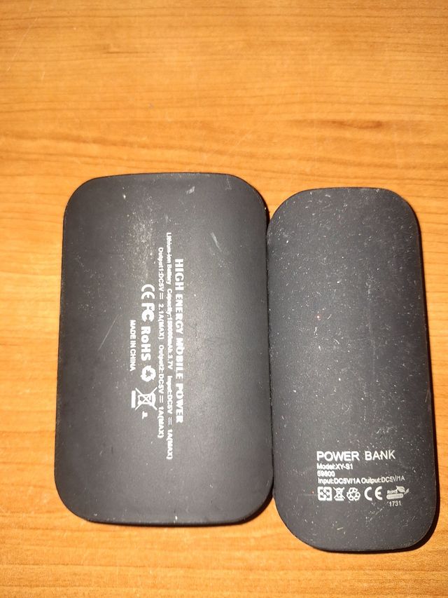 2 Power bank regalo