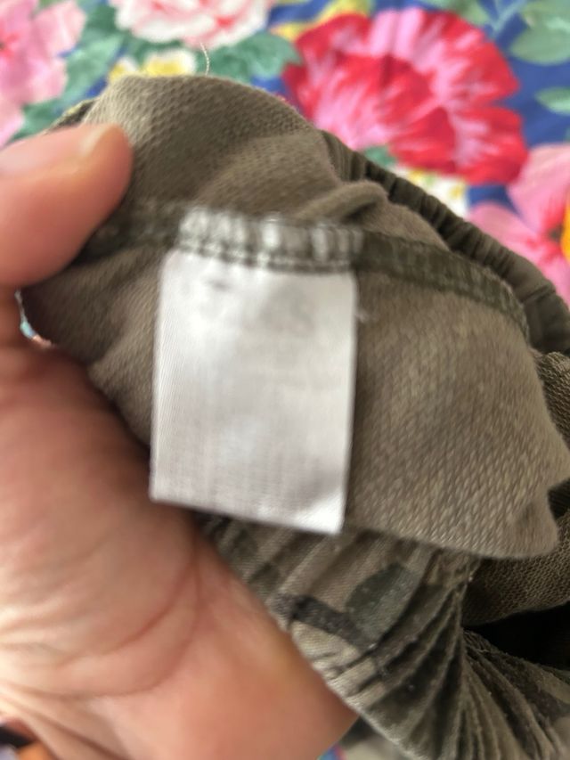 Pantaloni fantasia militare bambino