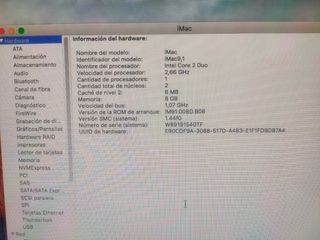 iMac 20" 2009 8Gb Ram 2Tb Disco