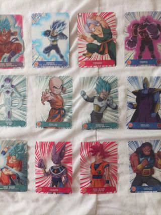 Cromos dragón ball