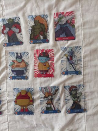 Cromos dragón ball
