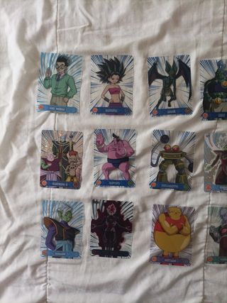 Cromos dragón ball