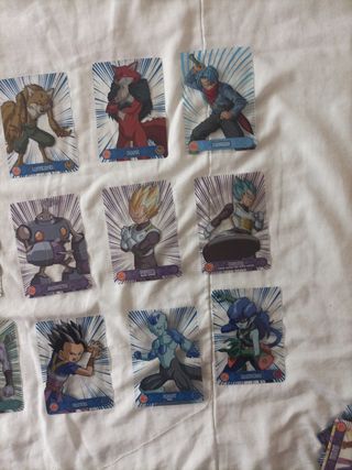 Cromos dragón ball