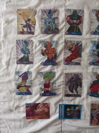 Cromos dragón ball