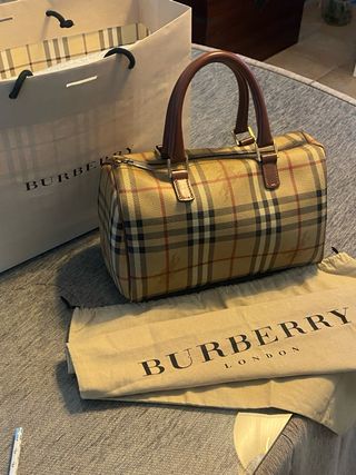 Autentica borsa BURBERRY Mod: Boston Vintage
