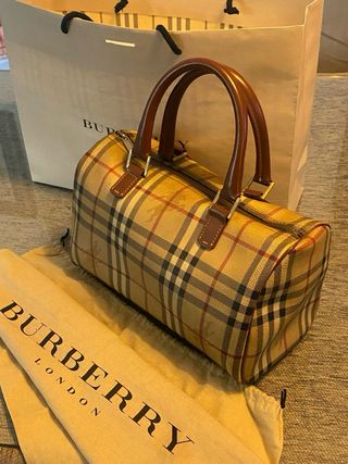 Autentica borsa BURBERRY Mod: Boston Vintage