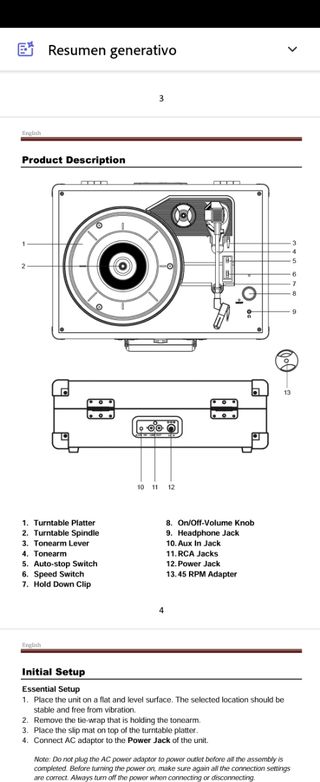 Tocadiscos Crosley