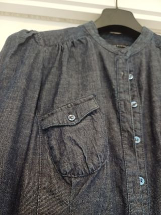 Camisa vaquera mujer Zara