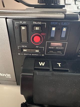 Cámara de vídeo antigua