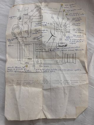 Cámara de vídeo antigua